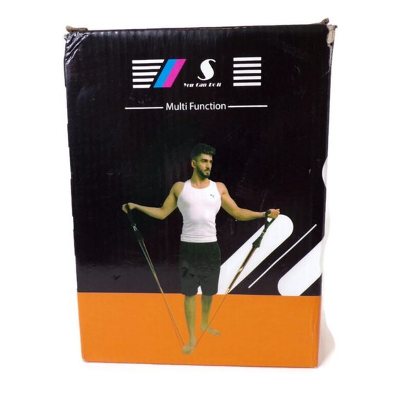 Multi Function Resistance Bands Set Of Five Bands 2618 - Picture 1 of 4